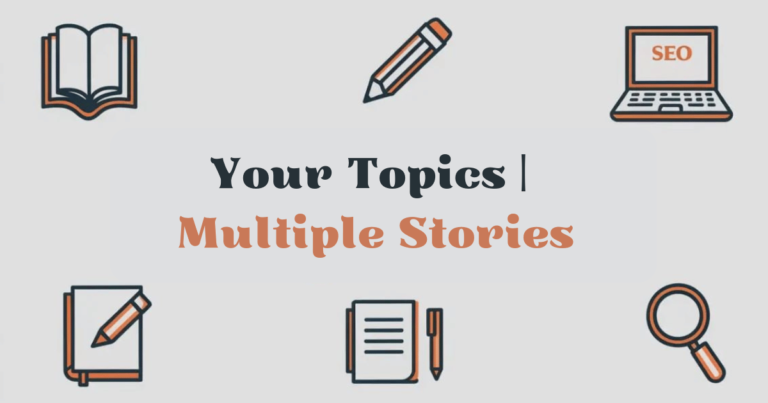 your topics | multiple stories